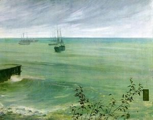 James Abbott McNeill Whistler - Symphony in Grey and Green, The Ocean