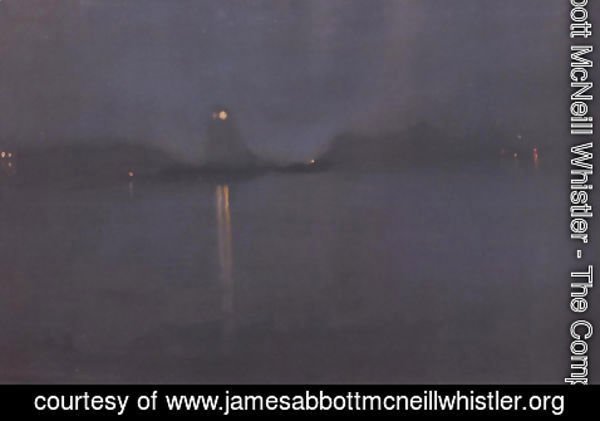 James Abbott McNeill Whistler - Nocturne 1870 77