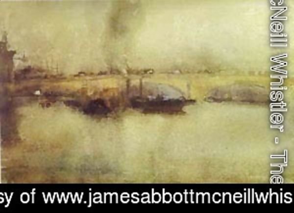 James Abbott McNeill Whistler - London Bridge 1885