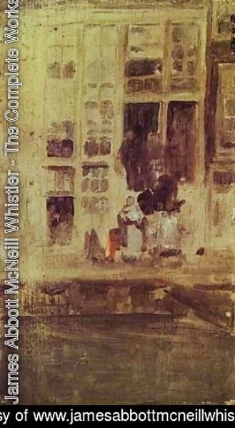 James Abbott McNeill Whistler - The Grey House 1889