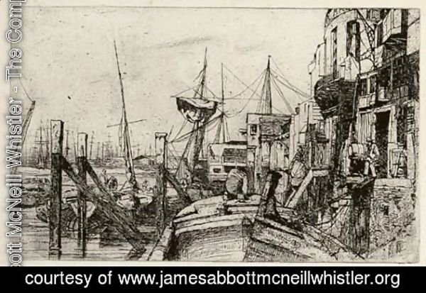 James Abbott McNeill Whistler - Limehouse