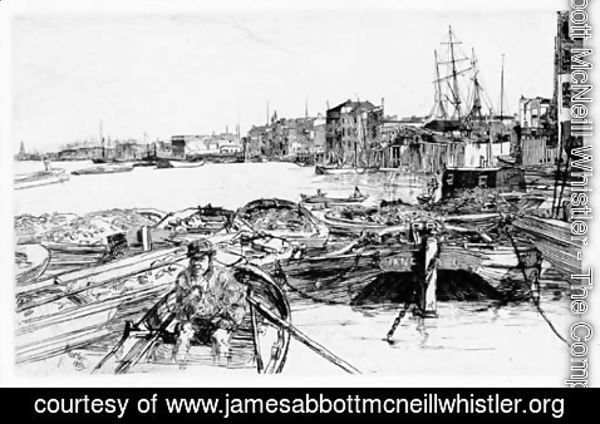 James Abbott McNeill Whistler - The Pool