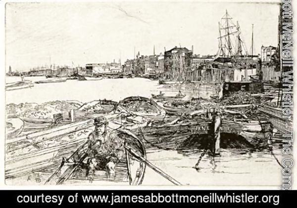 James Abbott McNeill Whistler - The Pool 2