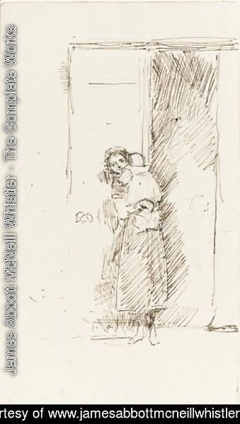 James Abbott McNeill Whistler - The Little Nurse