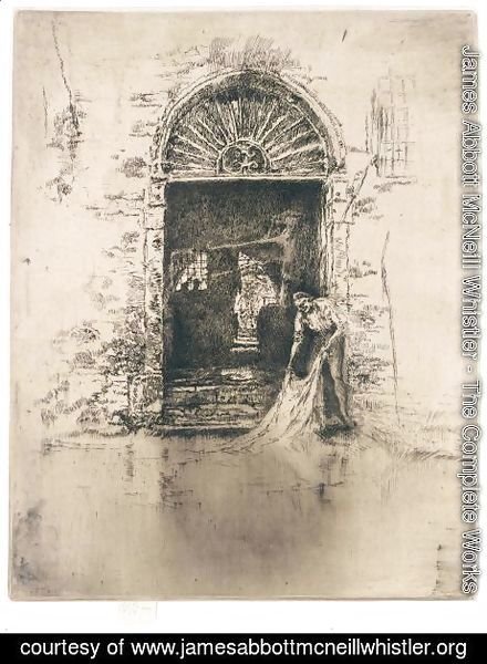 James Abbott McNeill Whistler - The Dyer
