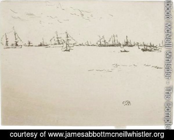 James Abbott McNeill Whistler - Troop Ships