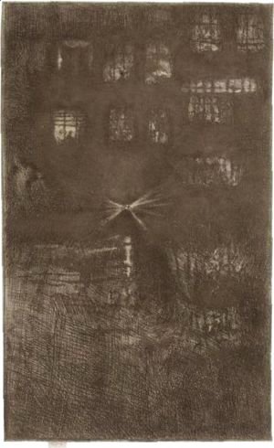 James Abbott McNeill Whistler - Nocturne Dance House 3