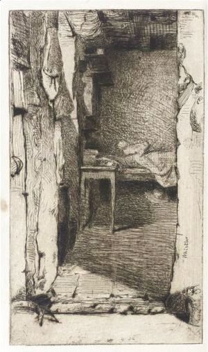 James Abbott McNeill Whistler - The Rag Gatherers