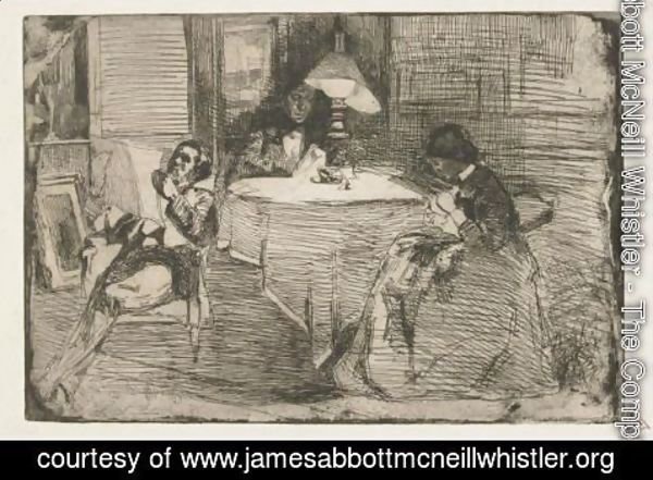James Abbott McNeill Whistler - The Music-Room