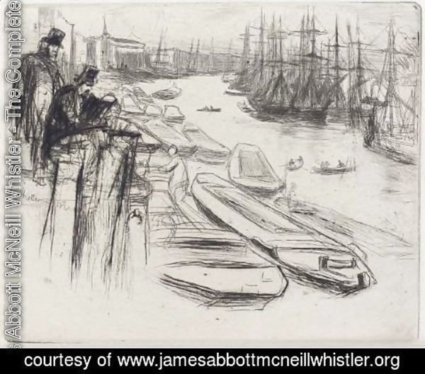 James Abbott McNeill Whistler - The Little Pool
