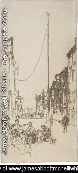 James Abbott McNeill Whistler - The Mast