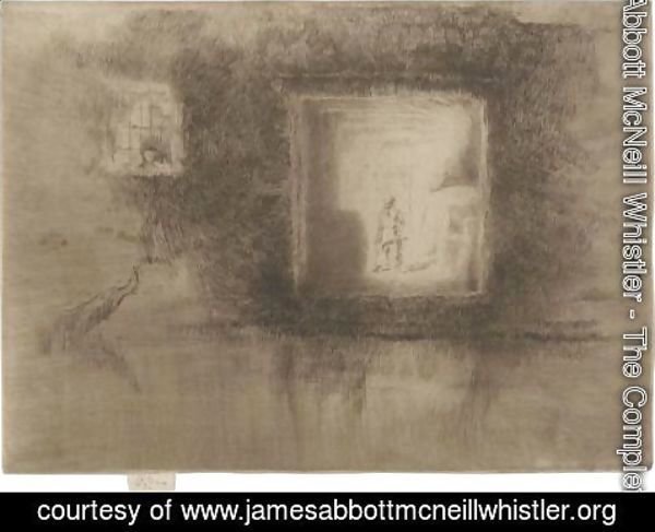 James Abbott McNeill Whistler - Nocturne Furnace