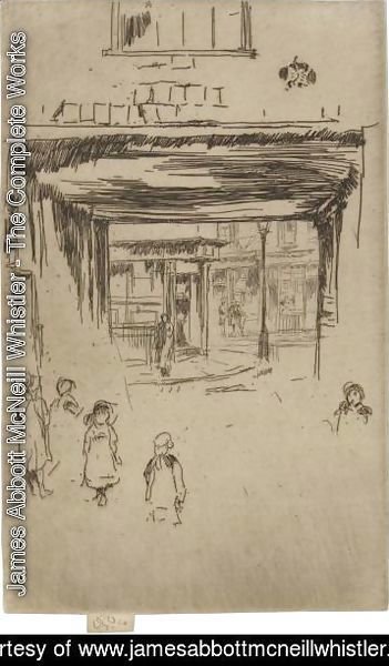 James Abbott McNeill Whistler - Drury Lane