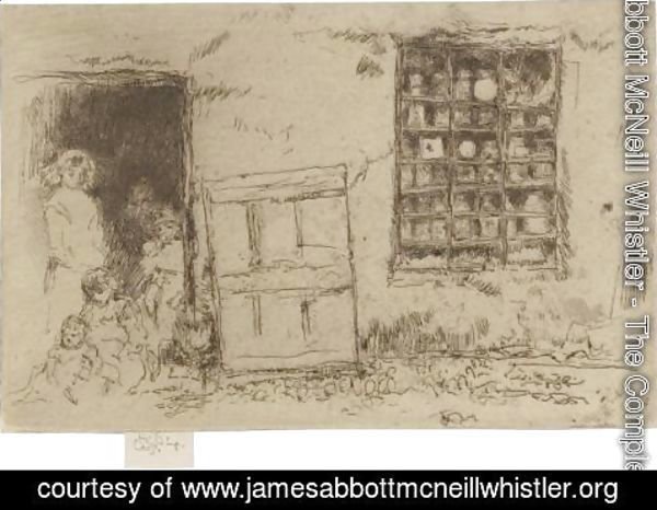 James Abbott McNeill Whistler - The Village Sweet-Shop