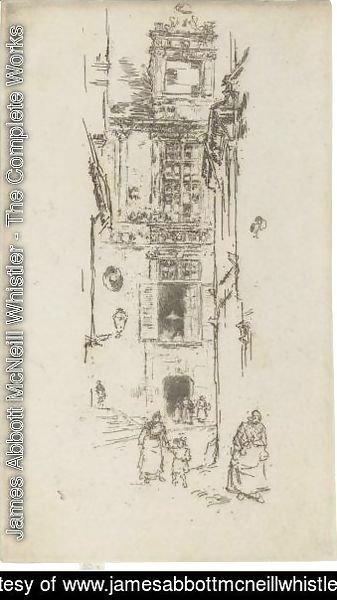 James Abbott McNeill Whistler - Mairie, Loches