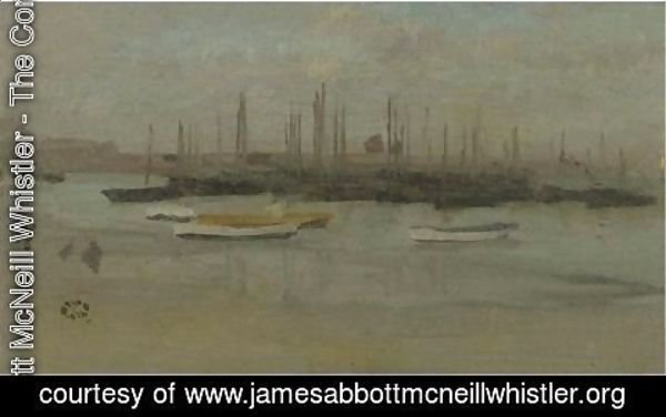James Abbott McNeill Whistler - Blue And Opal Herring Fleet