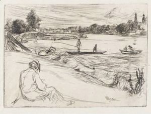 James Abbott McNeill Whistler - Sketching