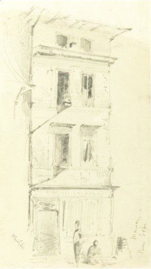 James Abbott McNeill Whistler - Maison Rue Orbe