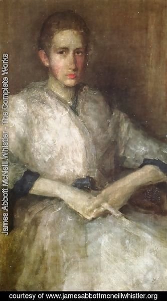 James Abbott McNeill Whistler - Portrait of Ellen Sturgis Hooper