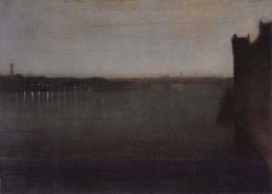 James Abbott McNeill Whistler - Nocturne, Grey and Gold 2
