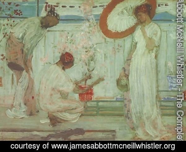 James Abbott McNeill Whistler - White Symphony: Three Girls